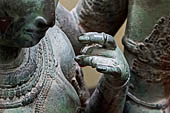 Collection of Chola bronze of the old Royal Palace, Thanjavur Tamil Nadu.